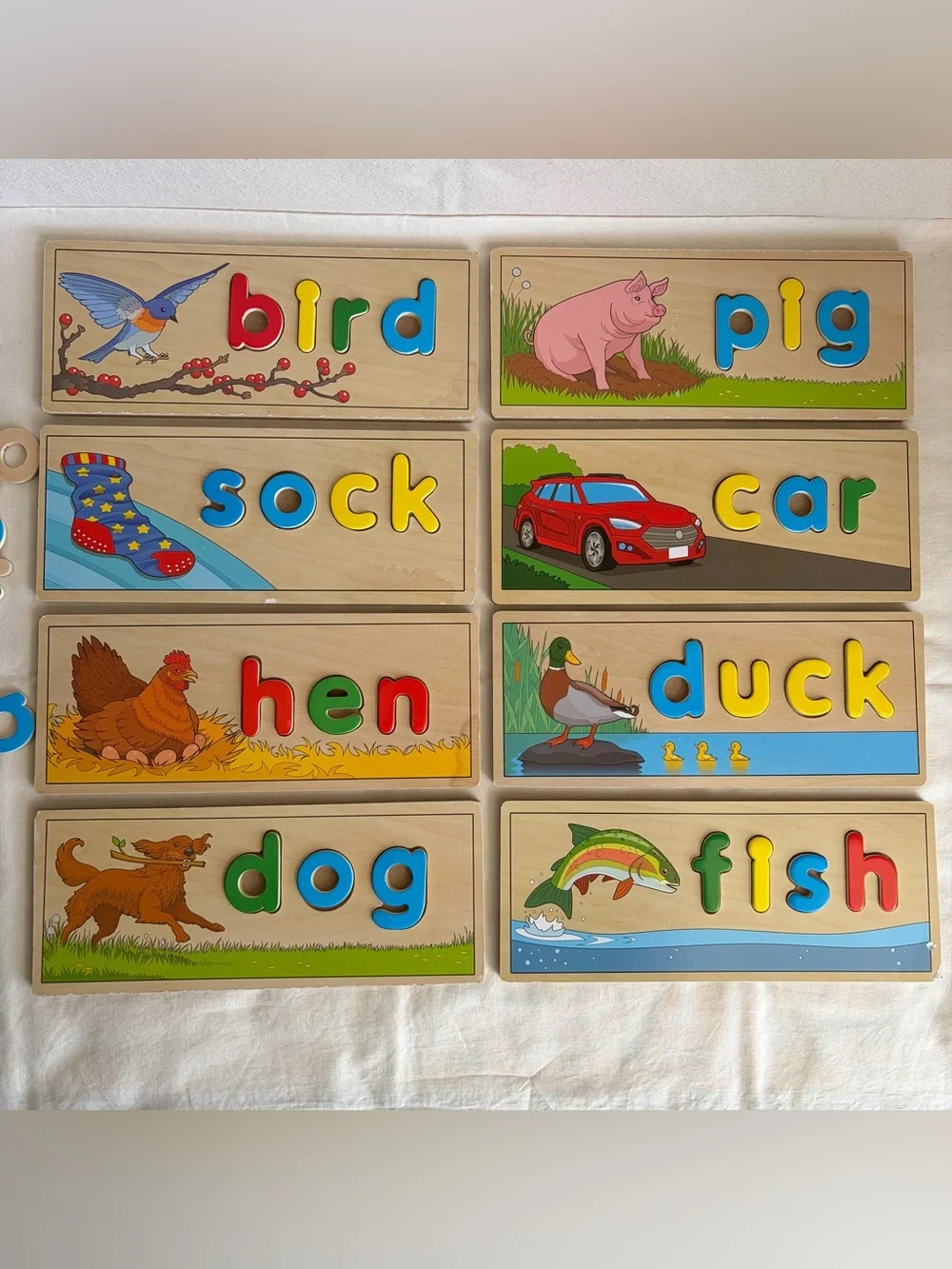 Melissa & Doug See and Spell Wooden Educational Alphabet Toy